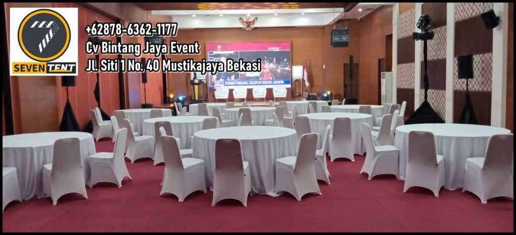 Sewa Round Table D120 Berkualitas Jakarta Pusat