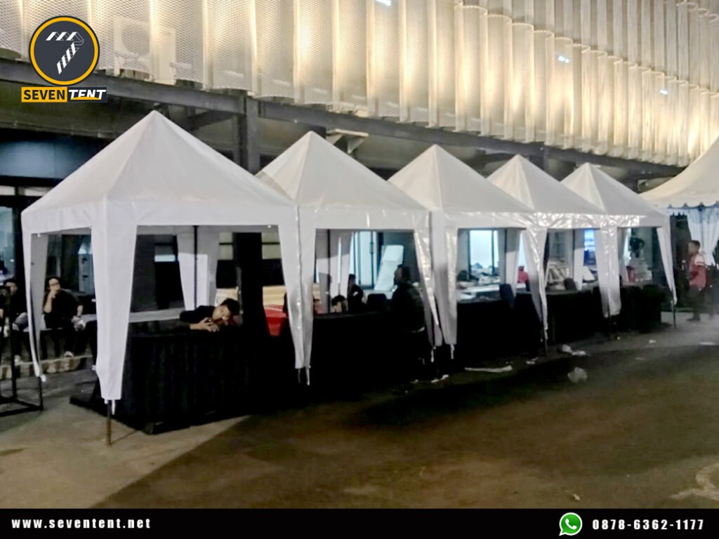 Sewa Tenda Bazar booth jualan ekonomis kualitas terbaik Bekasi Timur