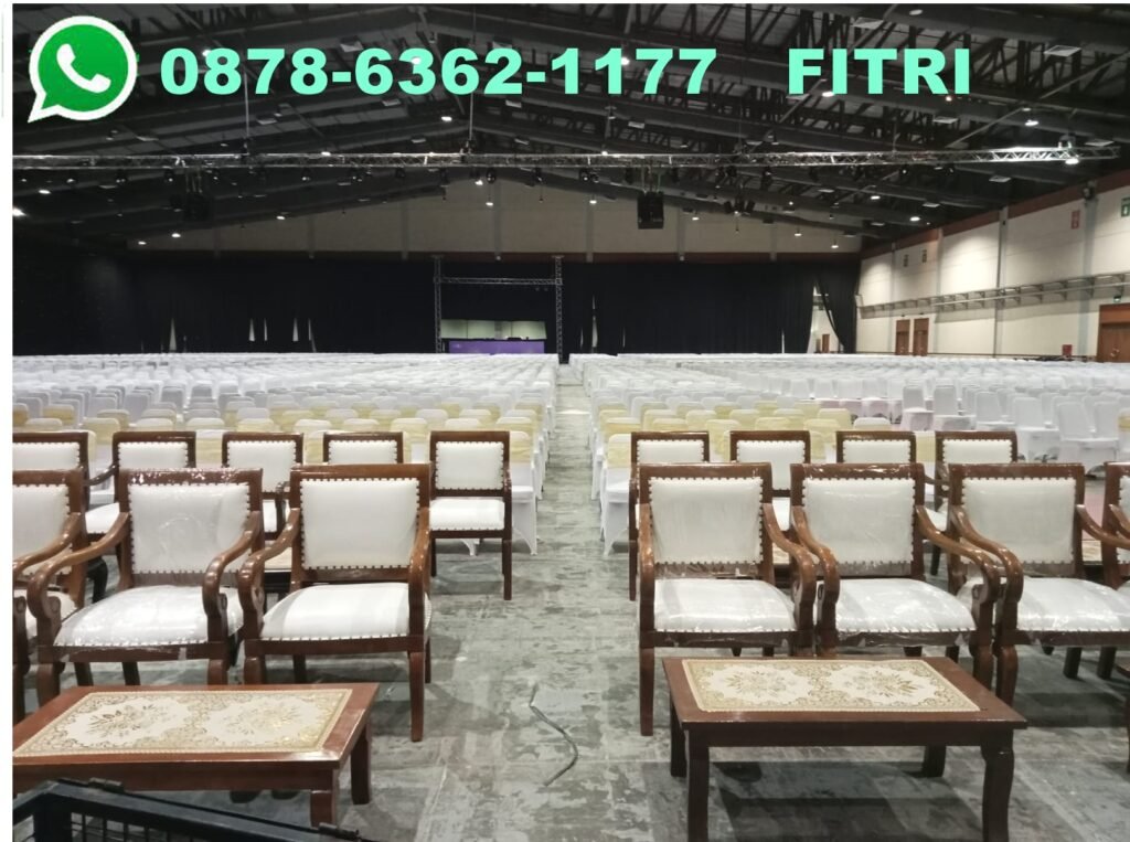 Harga sewa kursi kayu VIP Jokowi Jakarta terbaru 2024