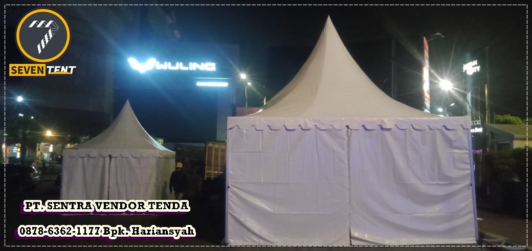 Pusat Sewa Tenda Kerucut 3x3m Harga Terjangkau Tangerang