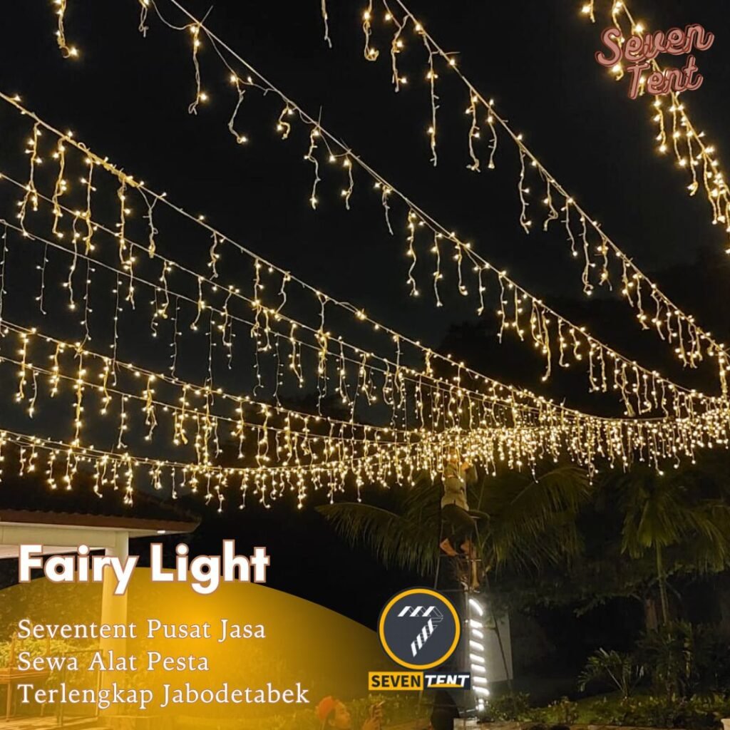 Sewa Fairy Light Murah Lokasi Cibinong Bogor
