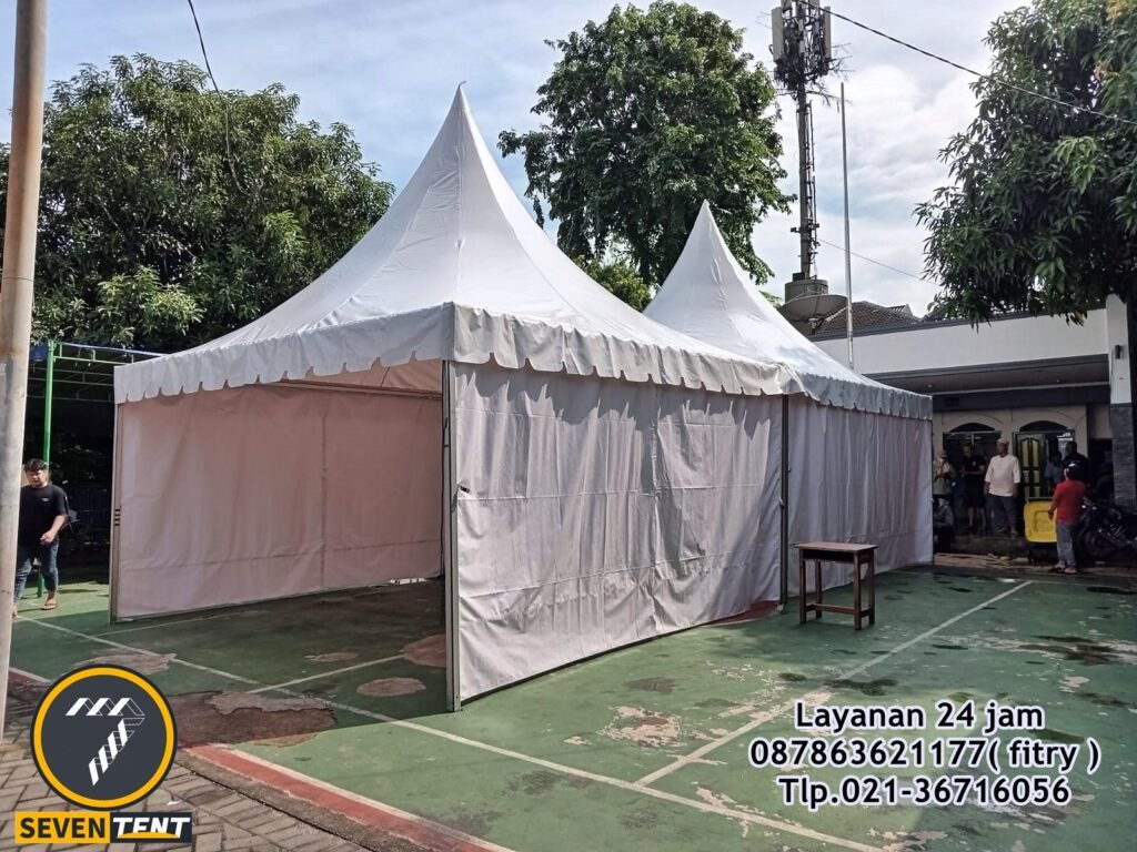 Jasa Sewa Tenda Kerucut 5x5 Kawasan DKI Jakarta