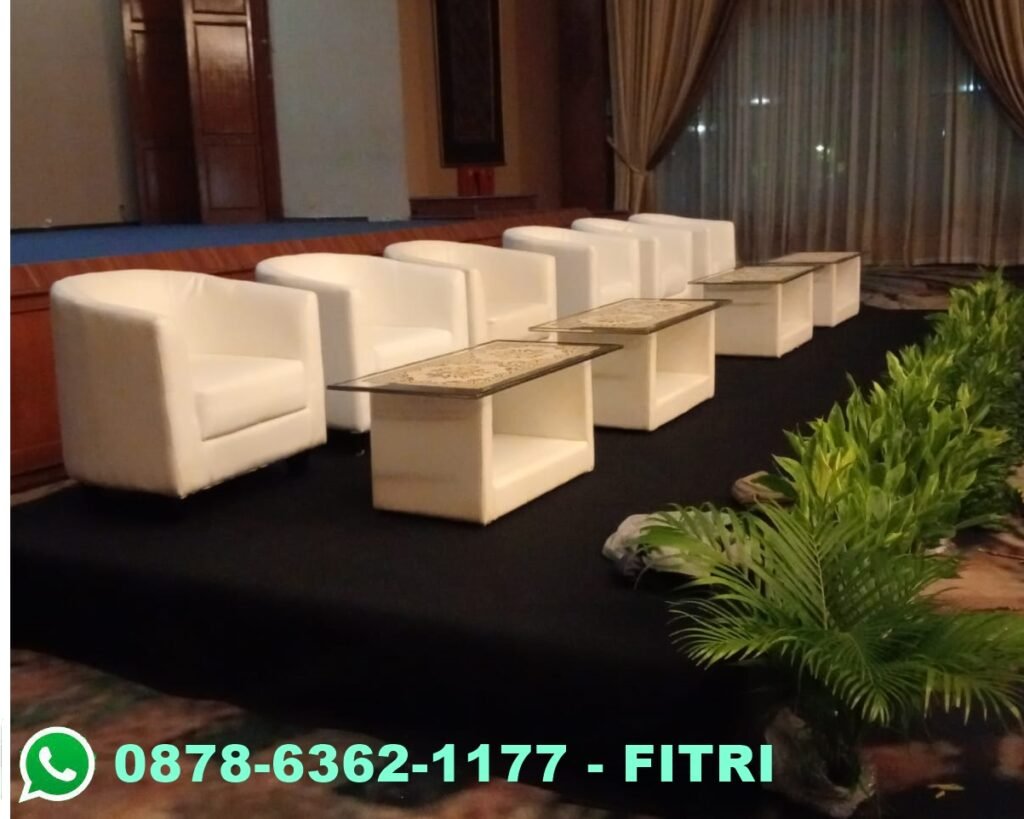 Pusat sewa kursi sofa oval beragam model Bekasi