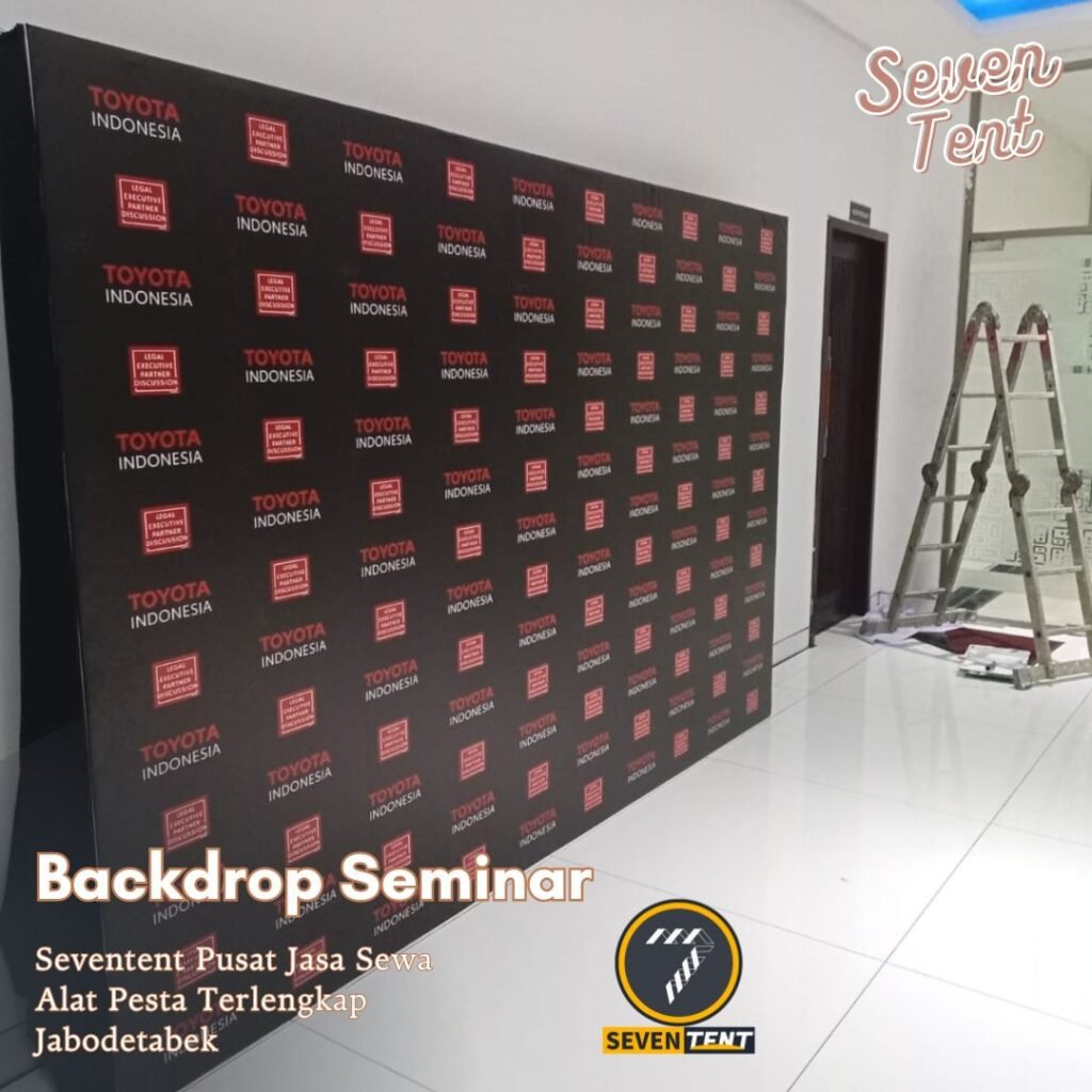 Sewa Backdrop Seminar Cilandak Jakarta Selatan