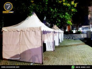 Pusat Sewa Tenda Kerucut Tempat Dagang event Jakarta Selatan