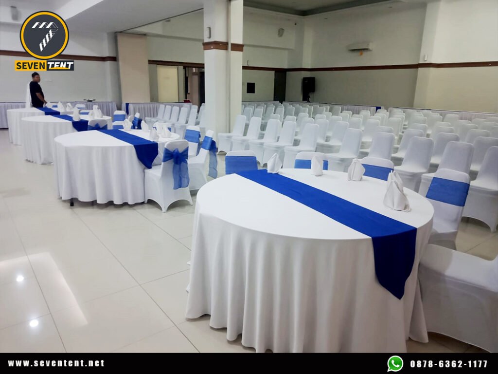 Sewa Kursi Dan Round Table Jumbo Diameter 220cm Jakarta Pusat