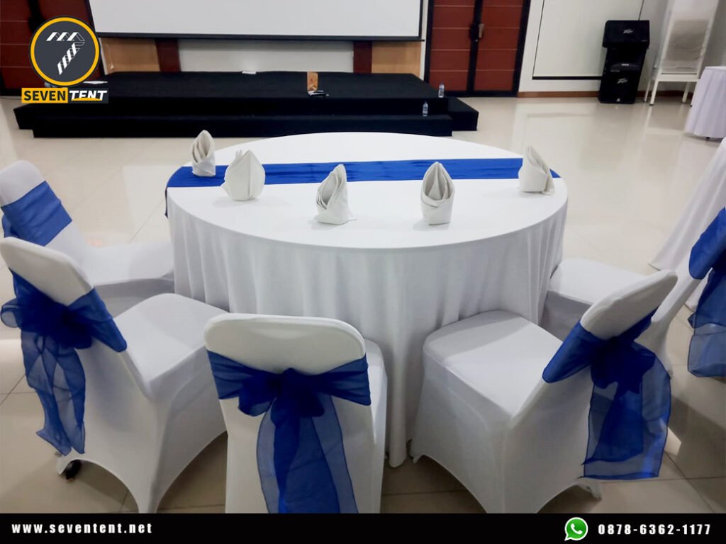 Sewa Kursi Dan Round Table Jumbo Diameter 220cm Jakarta Pusat