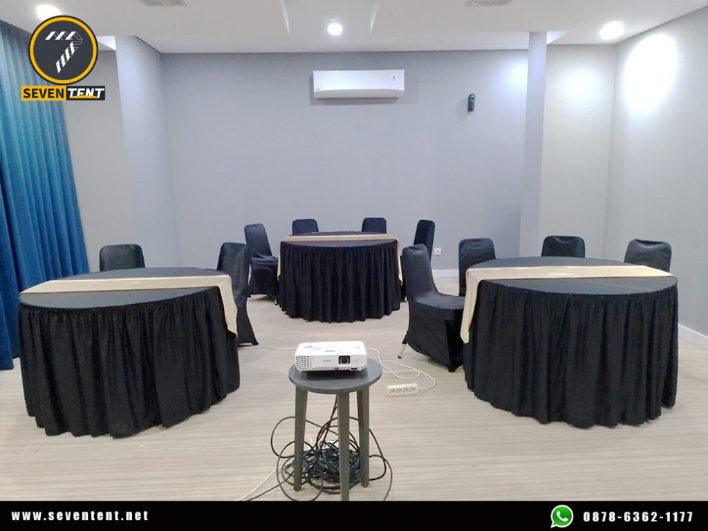 Rental Round Table Large Size Diameter 180 cm Jakarta