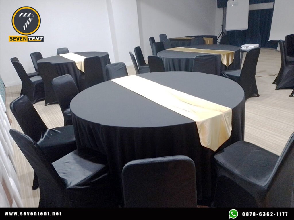 Rental Round Table Large Size Diameter 180 cm Jakarta