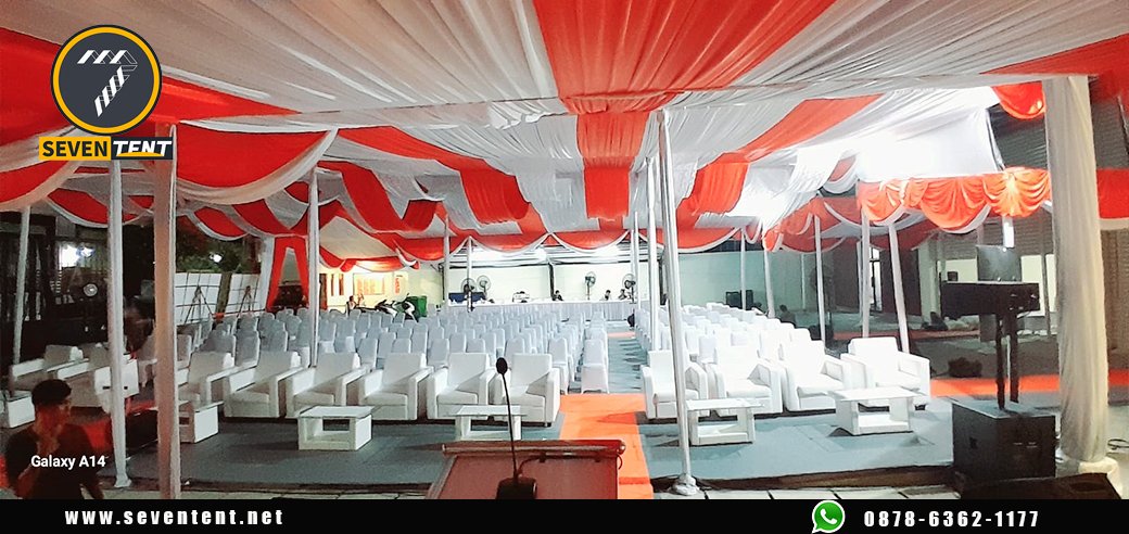Sewa Tenda Kursi Meja Tema Merah Putih Jakarta