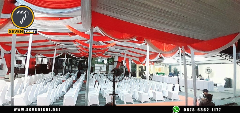 Sewa Tenda Kursi Meja Tema Merah Putih Jakarta